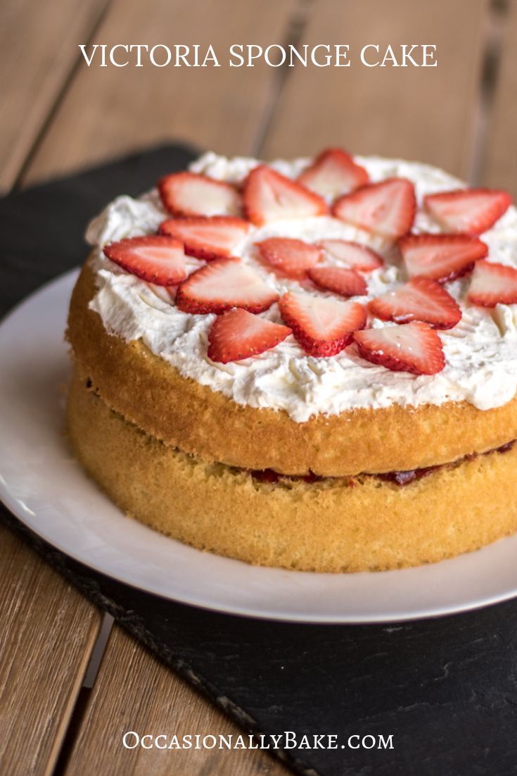 Classic Victoria Sponge Cake Occasionally Bake 